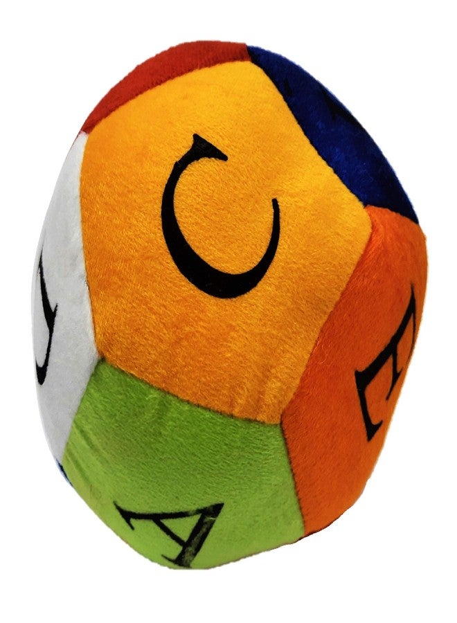 AFTERSTITCH Soft Toy Stuffed Ball with Rattle Sound (Large 19 cm Size) - Image 5